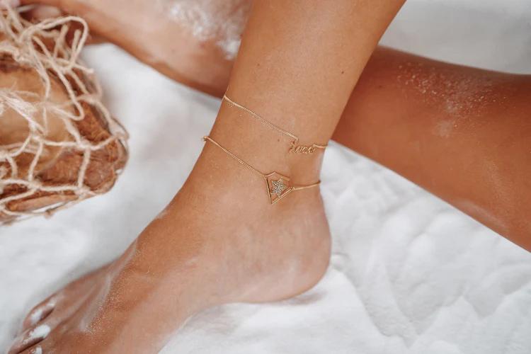 Anklets Collection - PERSN - Personalized Jewelry