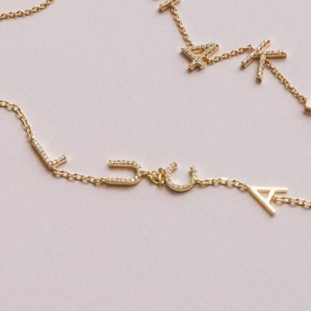 PERSN by Rauschmayer - Bracelet - Maja Letters Bracelet