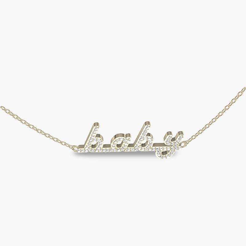 Lilly Letters Necklace Santa Baby