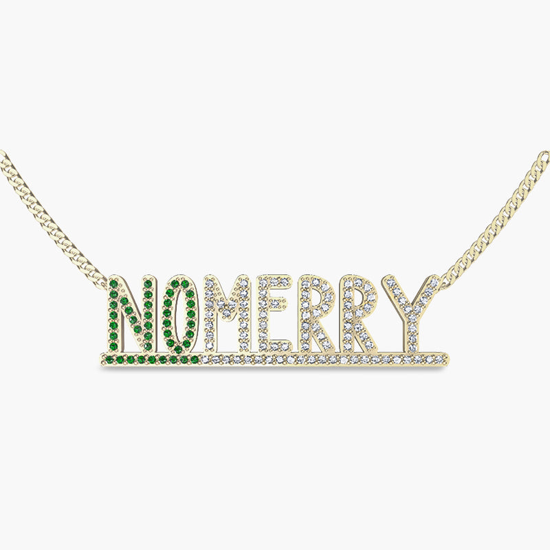 Signature Necklace No Merry Mood