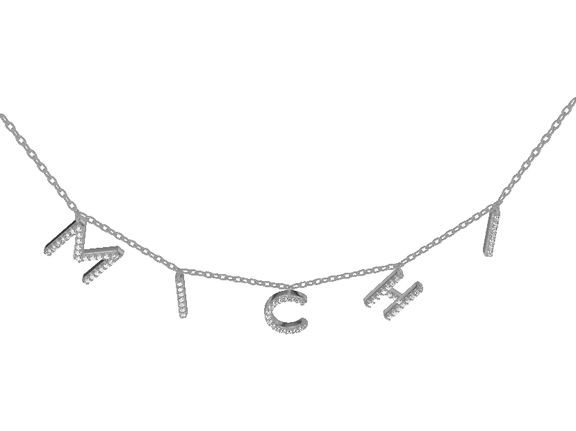 Letters Necklace