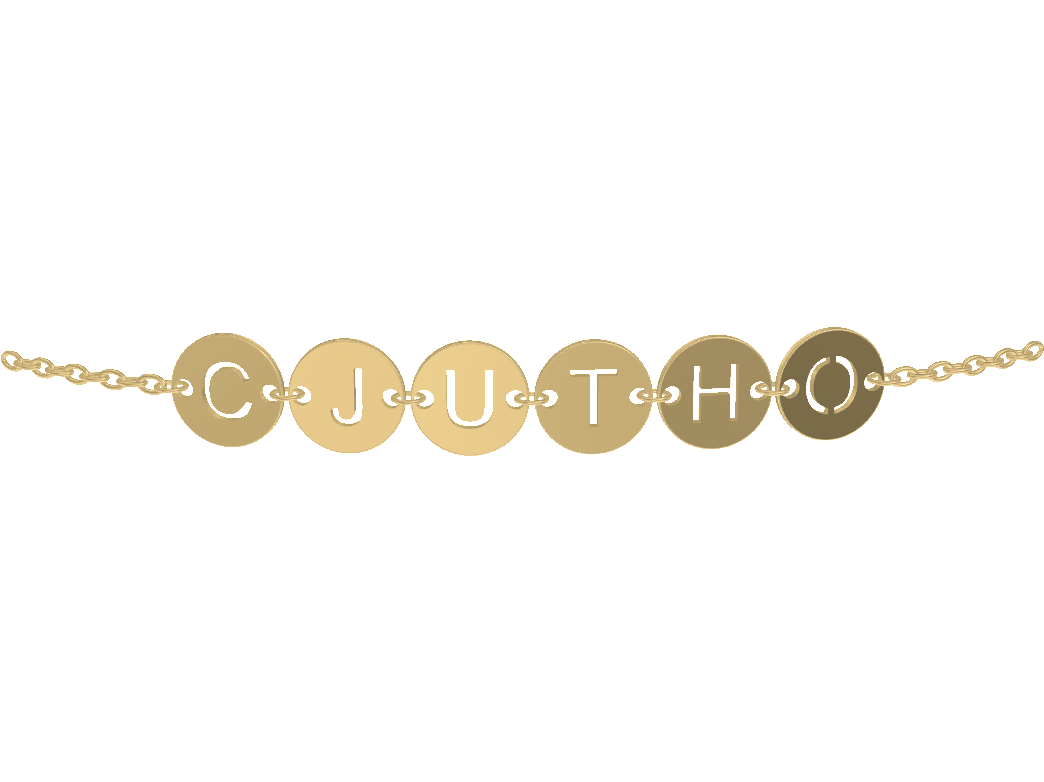 Platelet Round Cutout Armband