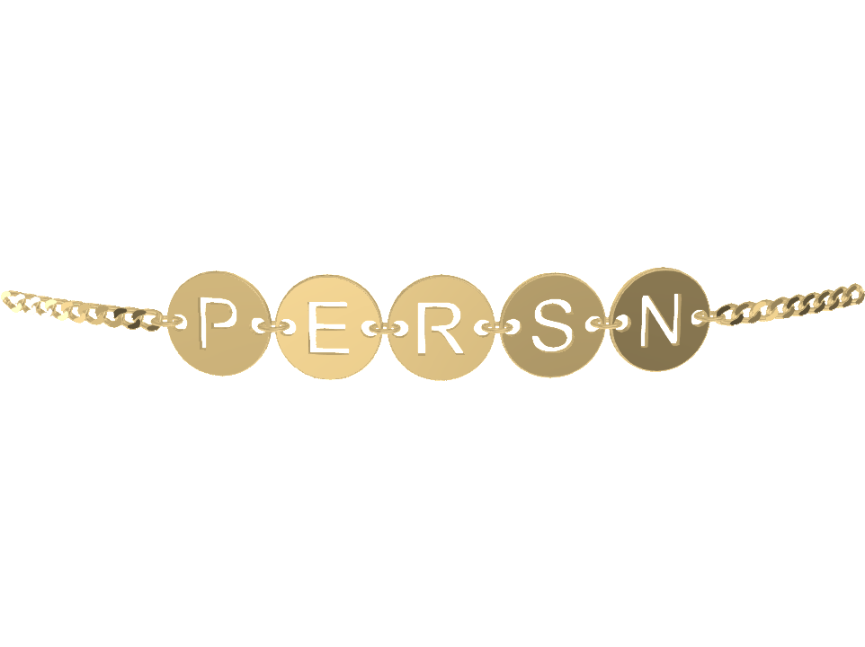 Platelet Round Cutout Armband