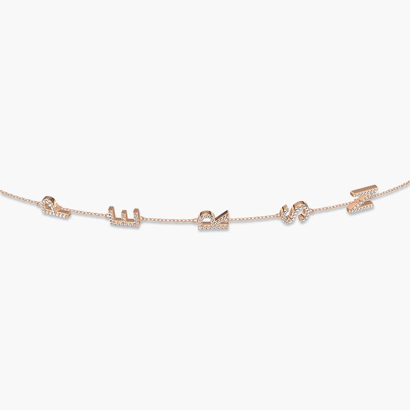 PERSN by Rauschmayer - Anklet - Maja Letters Anklet