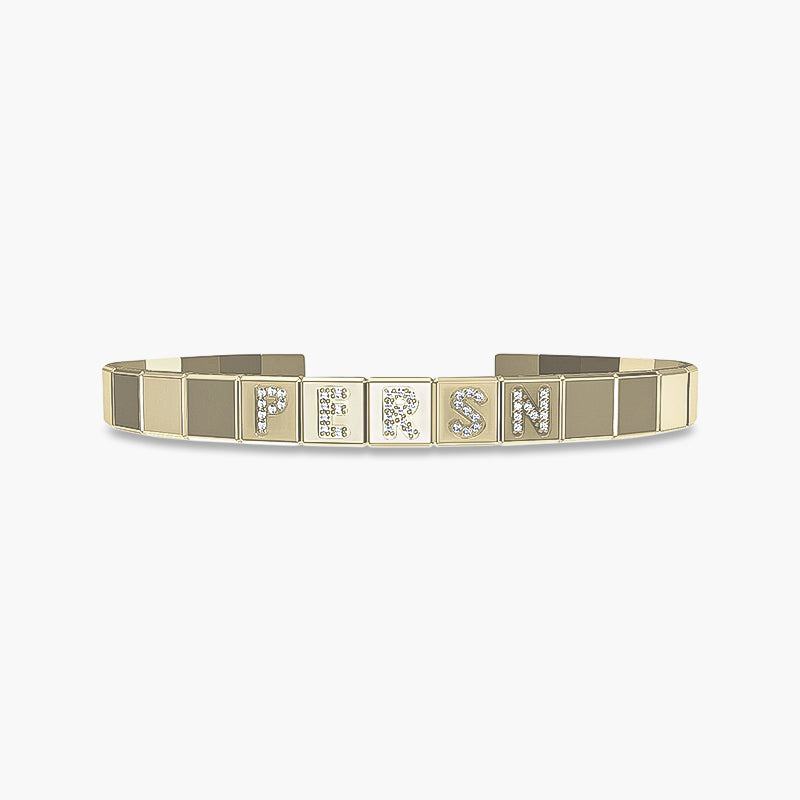 PERSN by Rauschmayer - Bracelet - Cube Bangle