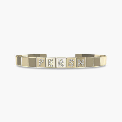 PERSN by Rauschmayer - Bracelet - Cube Bangle