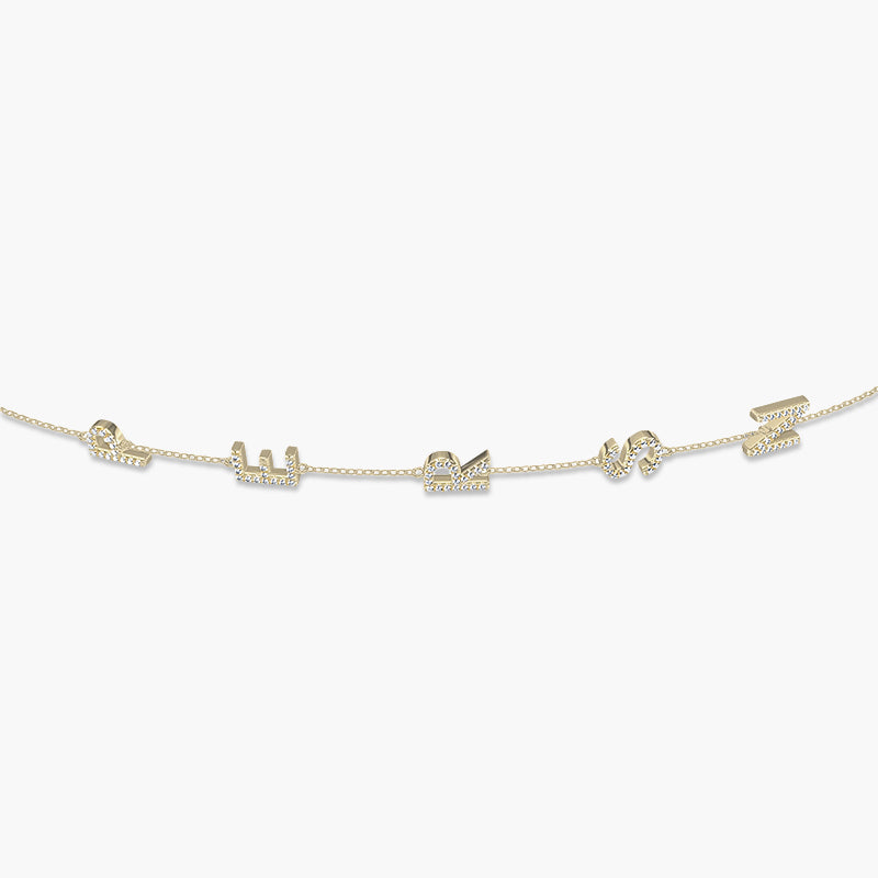 PERSN by Rauschmayer - Bracelet - Maja Letters Bracelet