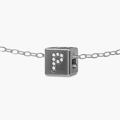 PERSN by Rauschmayer - Necklace - Cube Charm Necklace
