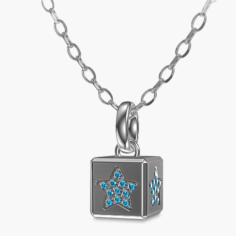 Cube Necklace Star