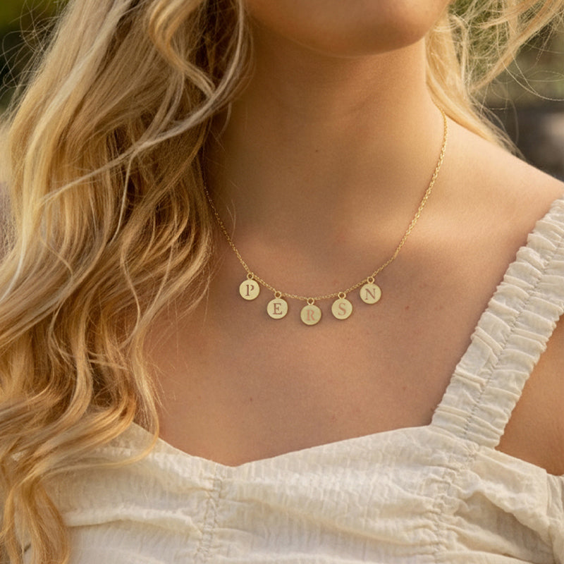 PERSN by Rauschmayer - Necklace - Disc Necklace