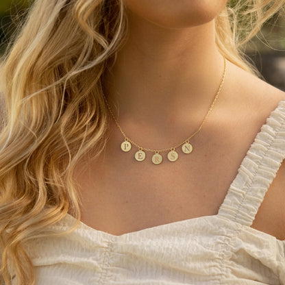 PERSN by Rauschmayer - Necklace - Disc Necklace