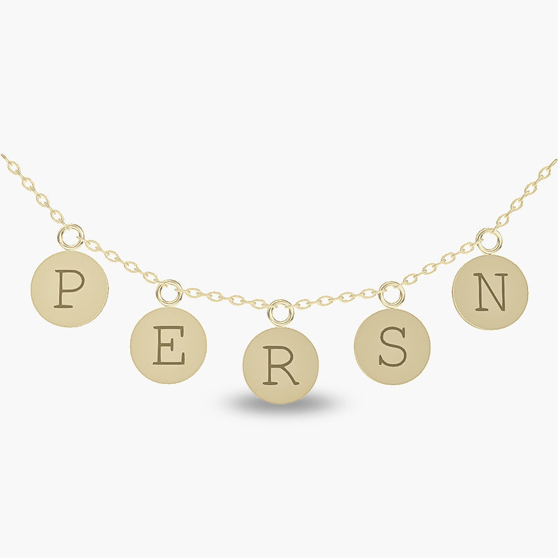 PERSN by Rauschmayer - Necklace - Disc Necklace