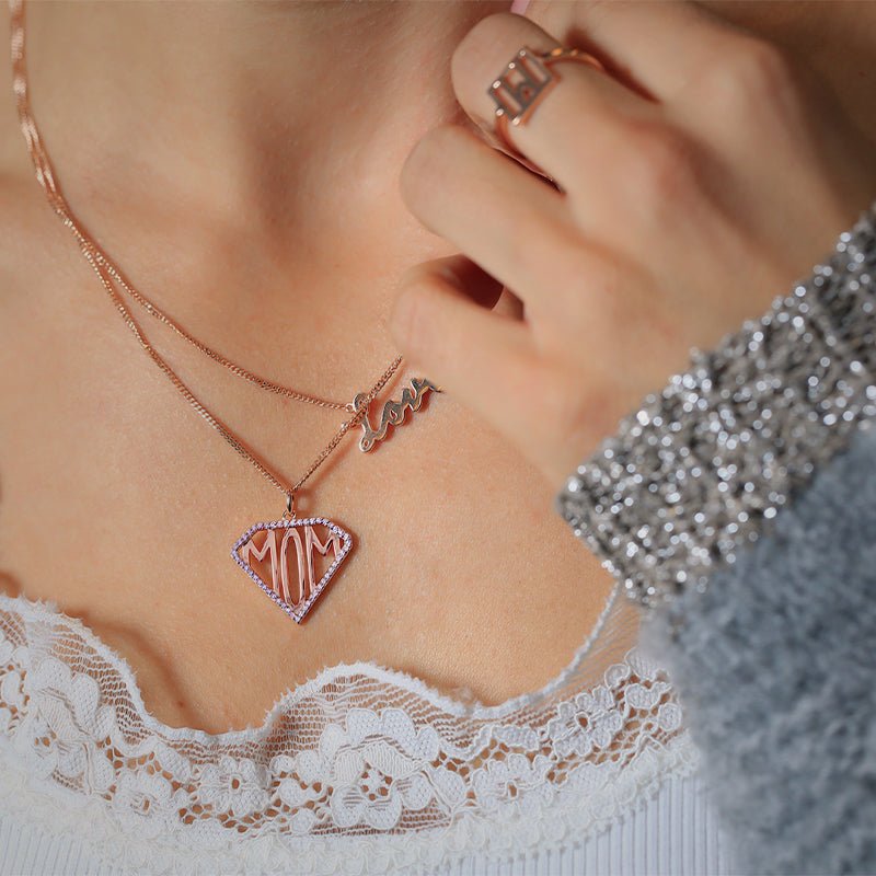 PERSN by Rauschmayer - Necklace - Frame Necklace