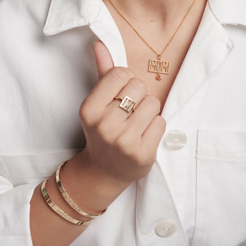 PERSN by Rauschmayer - Necklace - Frame Necklace