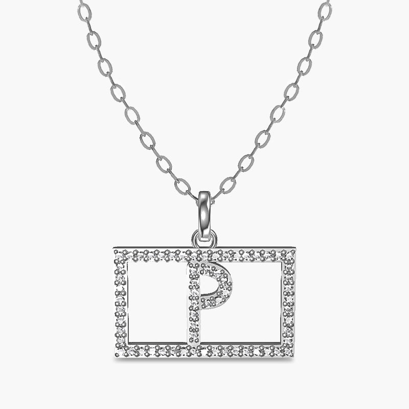 PERSN by Rauschmayer - Necklace - Frame Necklace