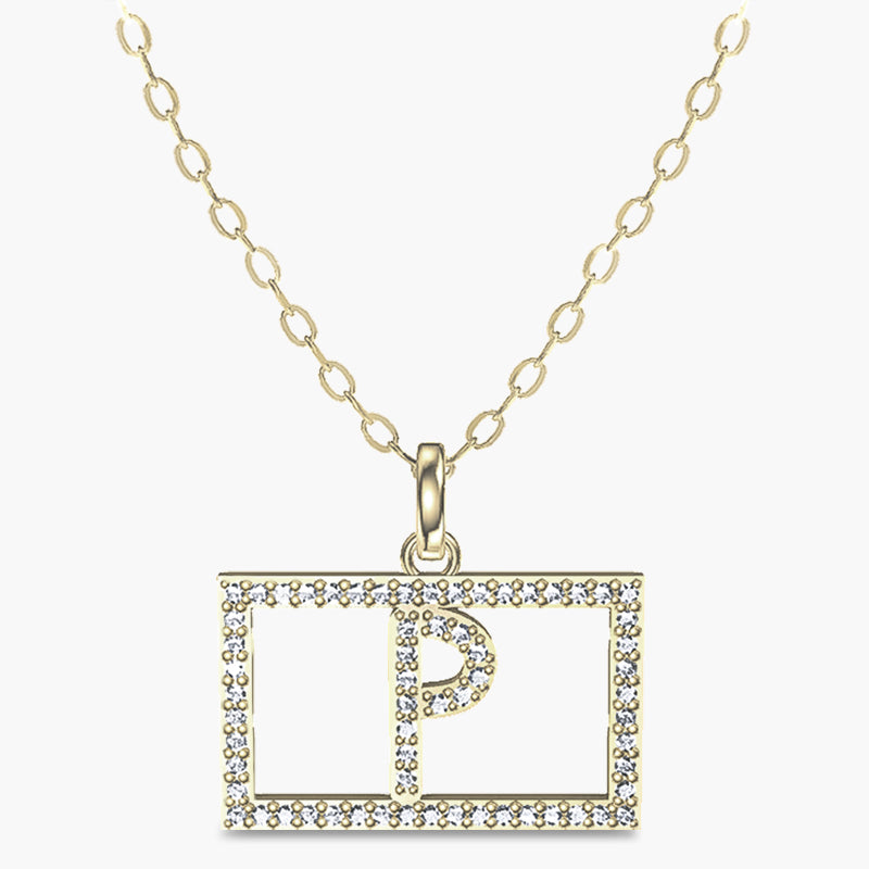 PERSN by Rauschmayer - Necklace - Frame Necklace