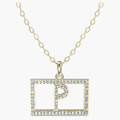 PERSN by Rauschmayer - Necklace - Frame Necklace