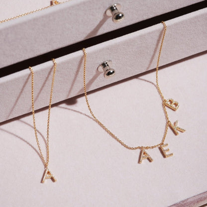 PERSN by Rauschmayer - Necklace - Lily Letters Necklace