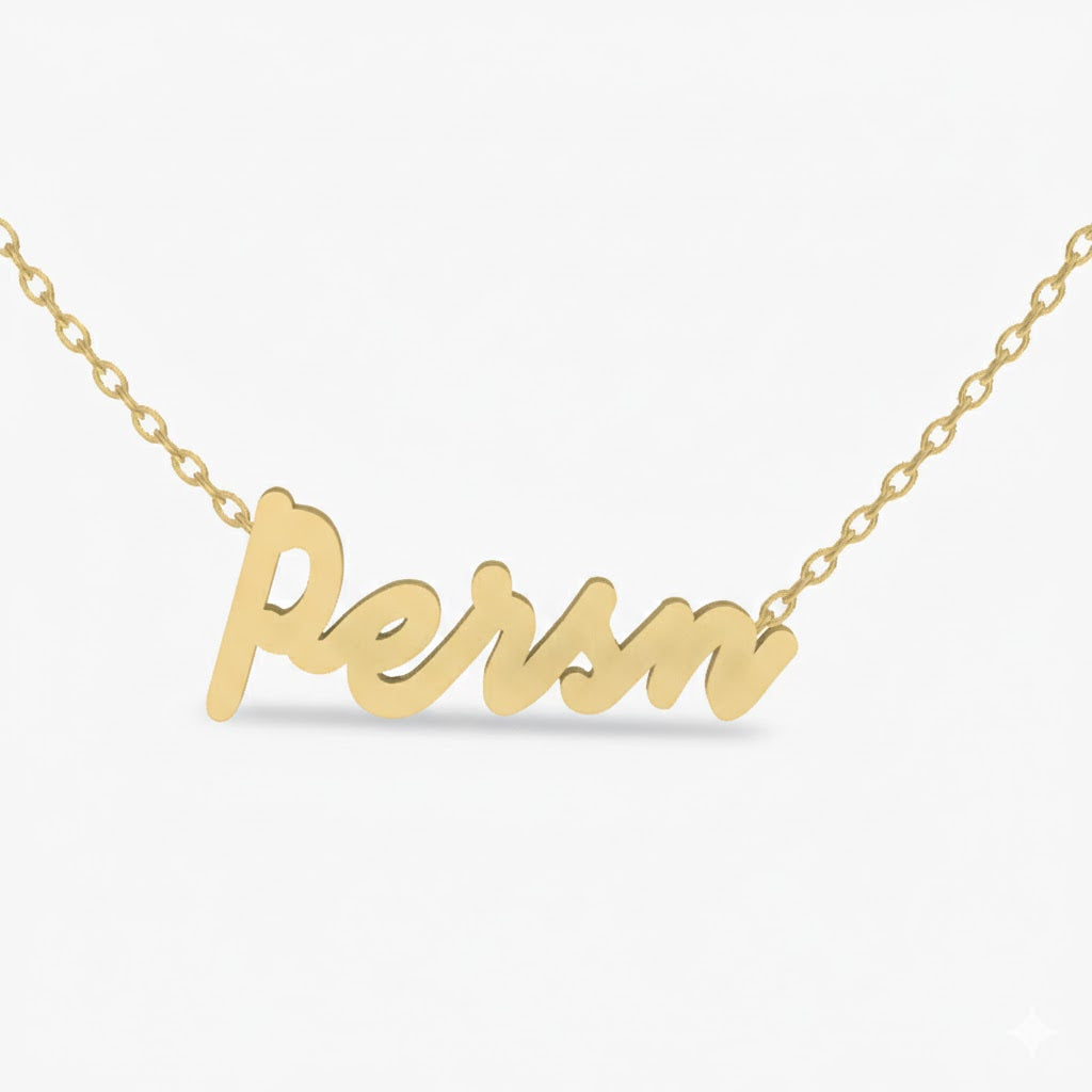 PERSN by Rauschmayer - Necklace - Signature Name Necklace