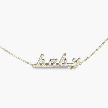 Lilly Letters Necklace Santa Baby