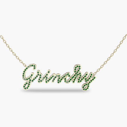 Signature Necklace Grinchy