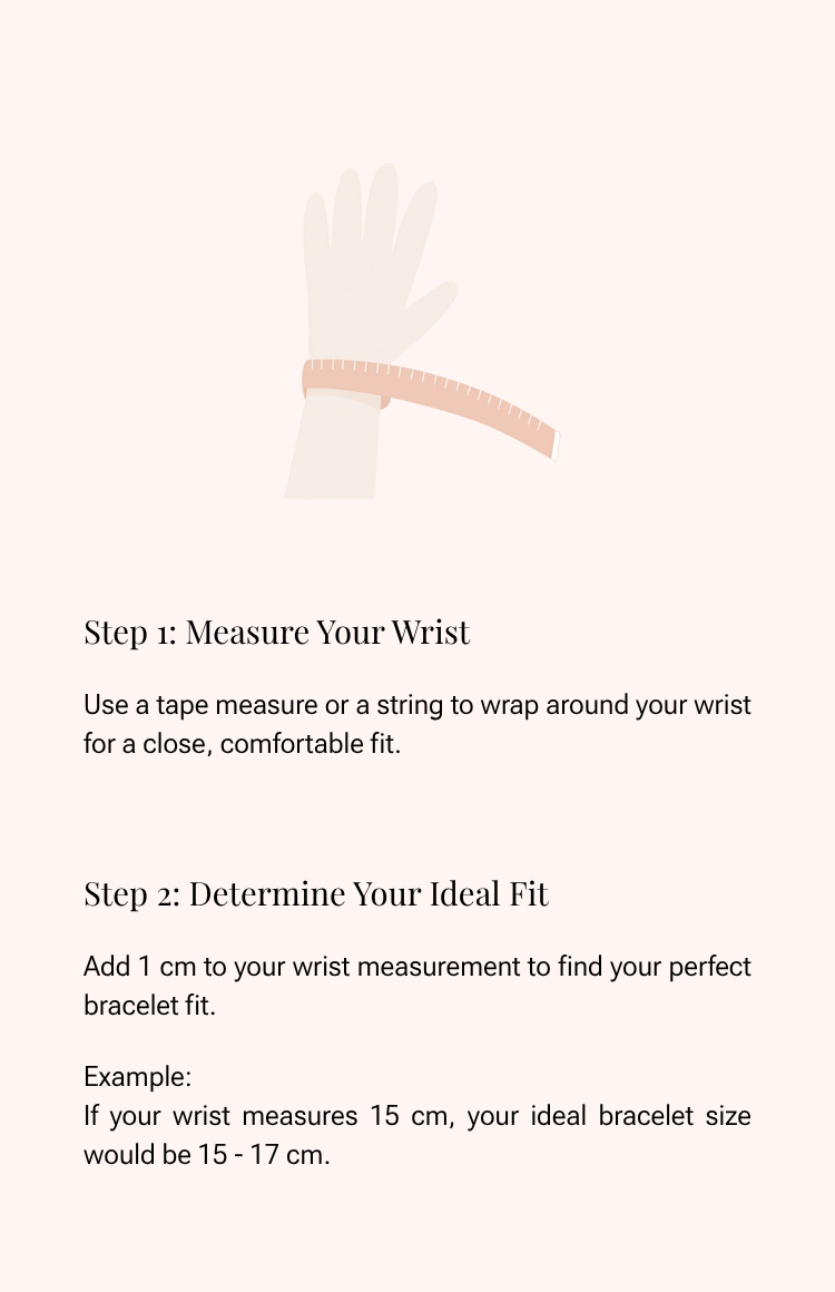 PERSN by Rauschmayer - Size Guide - Bracelet