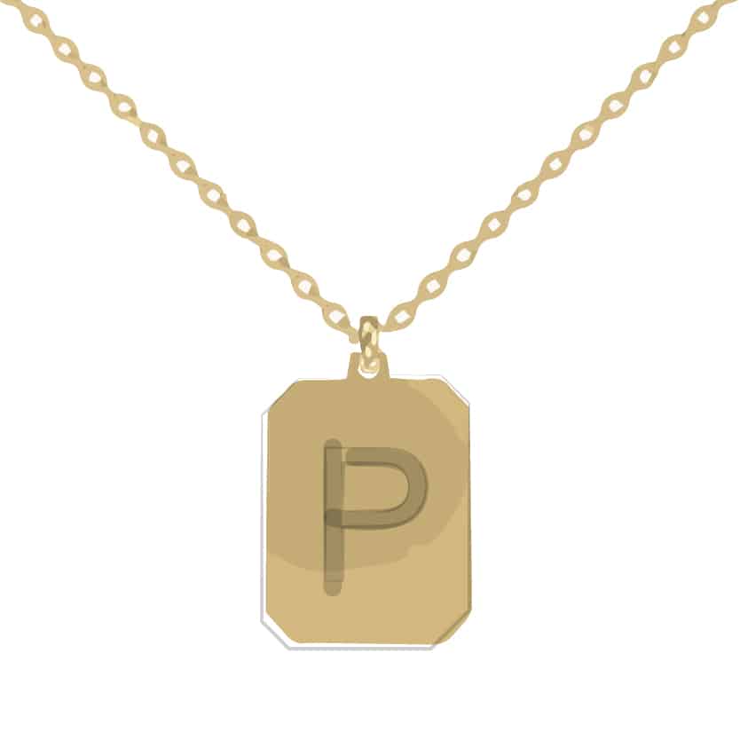Personalized Necklace Cut-Out